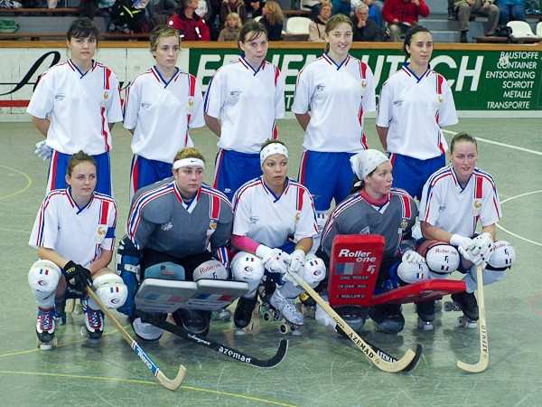 Championnat d&rsquo;Europe femme rink 2011 France 1 &#8211; 4 Espagne