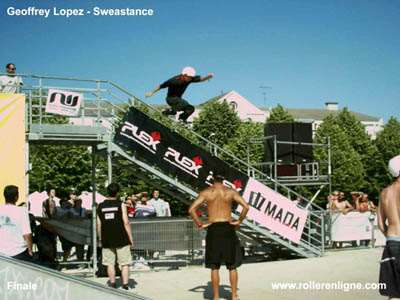 Geoffrey Lopez en SweatStance