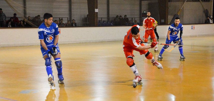 17ème journée du championnat de France N1 Elite Rink Hockey : Lyon - Coutras