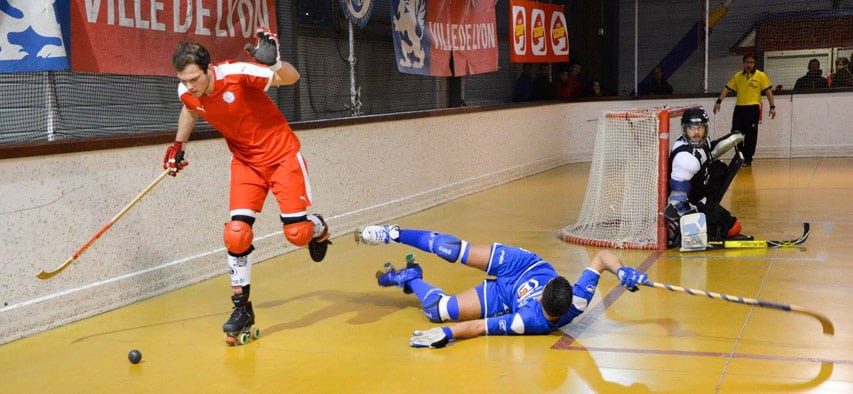 17ème journée du championnat de France N1 Elite Rink Hockey : Lyon - Coutras
