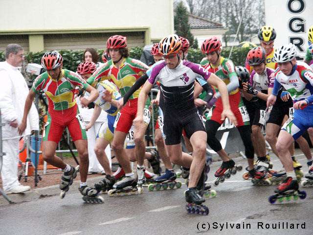 Départ du marathon junior homme