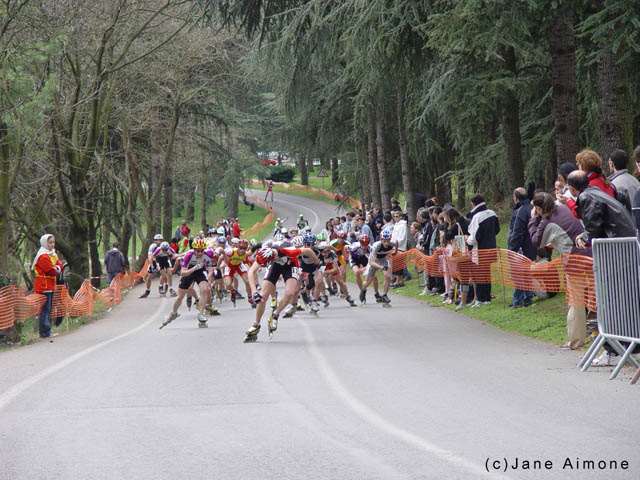 Le championnat de France Grand Fond 2004 dans la côte