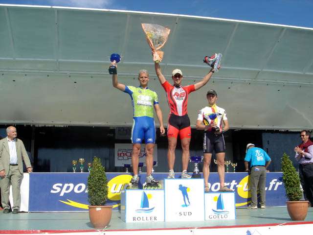 Le podium senior homme