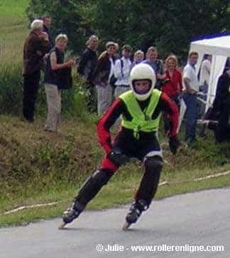 Fabien Caron en descente