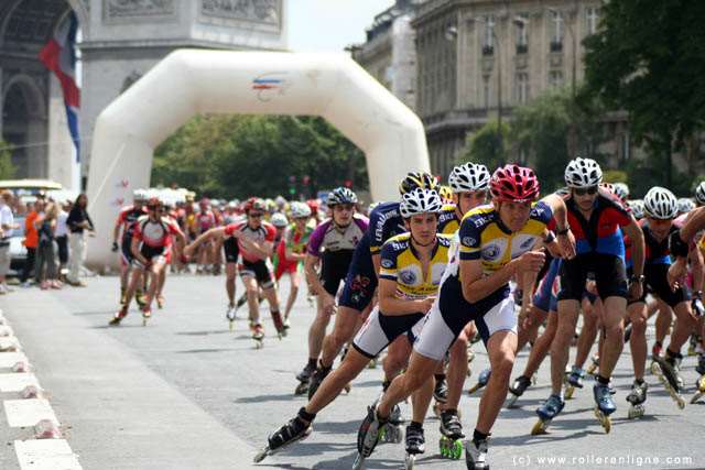 Matthieu Boher en tête de peloton