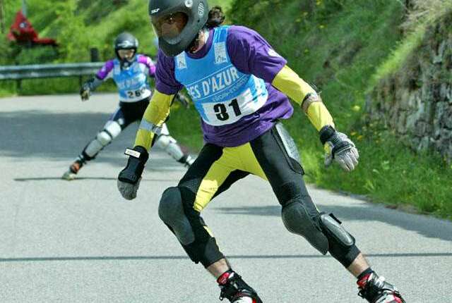 Sébastien Laffargue en descente