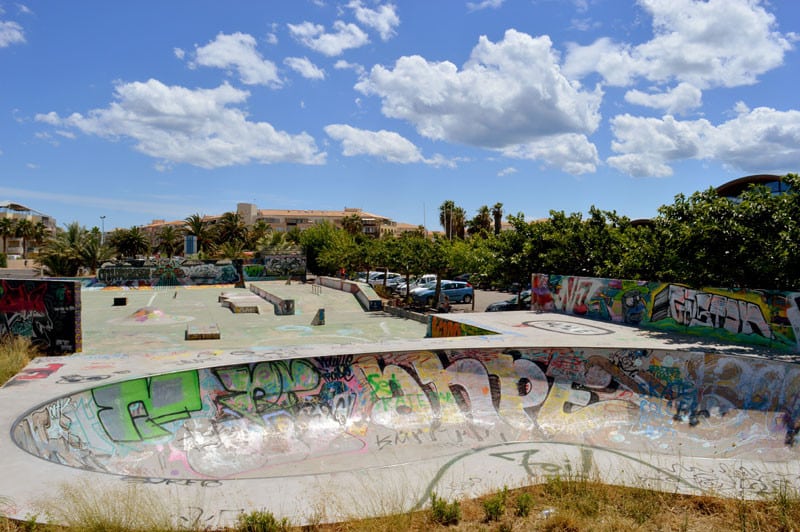 Skatepark de Sète - photo : L. Caravano