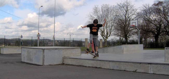 Le streetpark de Méry-sur-Oise (95)