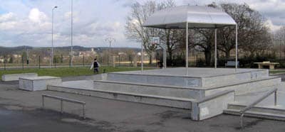 Le streetpark de Méry-sur-Oise (95)