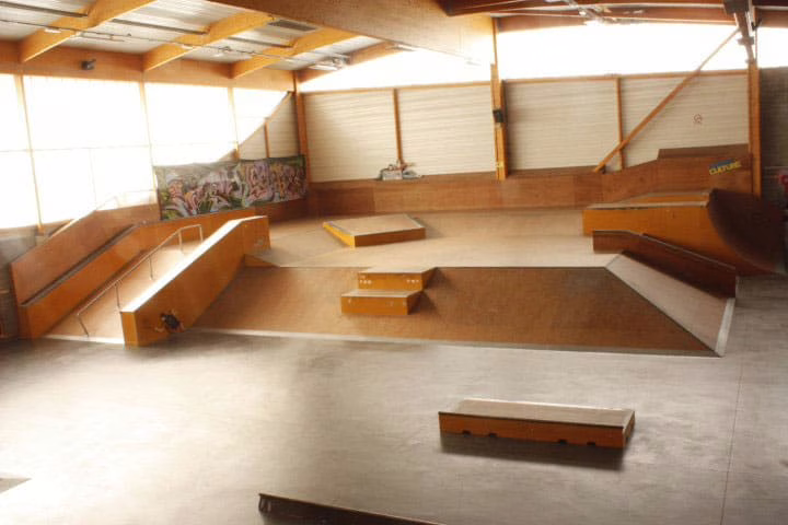 Les différents modules de skatepark