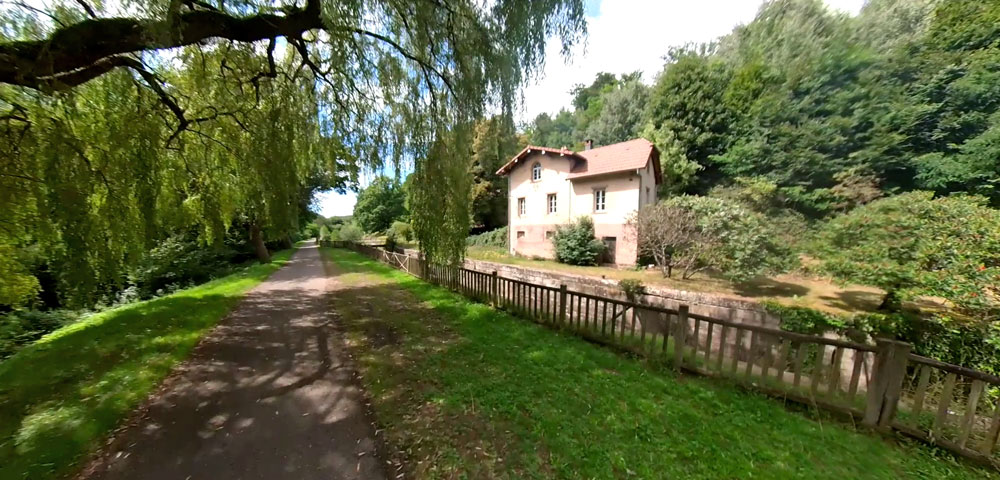 L'écluse n°6 proche d'Arzwiller