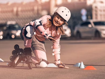 L&rsquo;apprentissage du roller chez les enfants