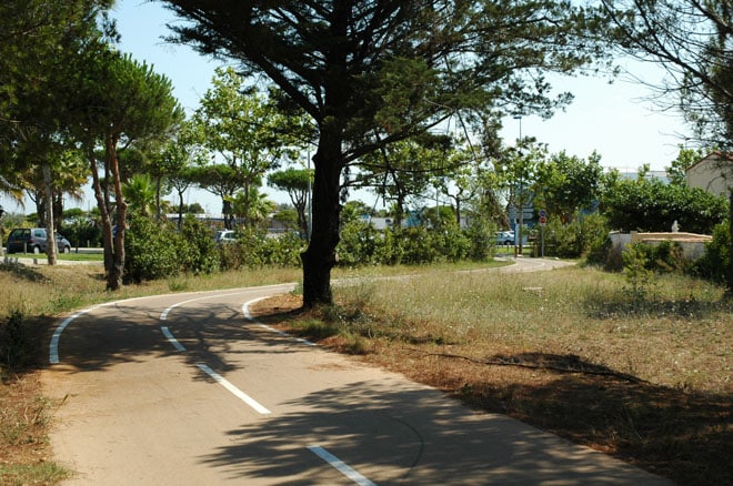 Piste cyclable du Méjean