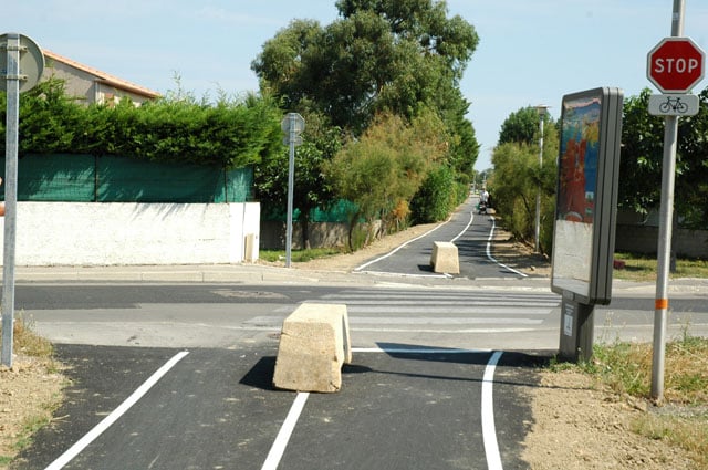 Piste cyclable du Méjean