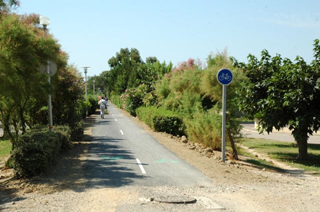 Piste cyclable du Méjean
