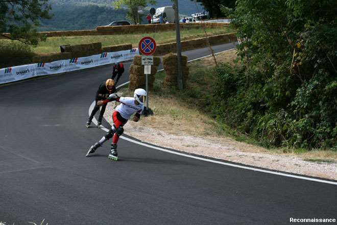 Reconnaissance du parcours de la Coupe du monde