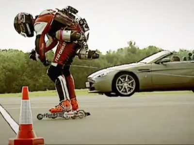 Roller à réaction contre Aston Martin