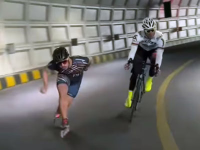 Conseils pour s&rsquo;entraîner en roller derrière les cyclistes