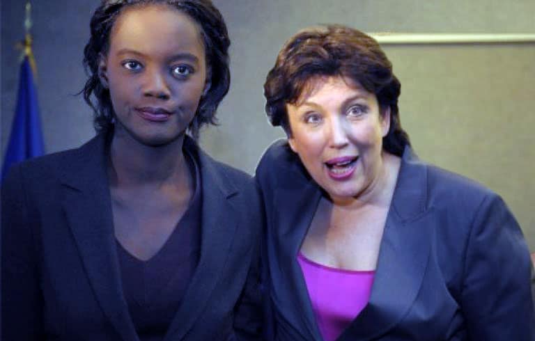 Roselyne Bachelot et Rama Yade félicitent l’Equipe de France de vitesse
