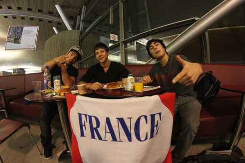 Team France 2010 Hoedown showdown Einsenberg skate park