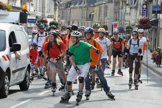 Randonnée roller de Châlons-en-Champagne (51)