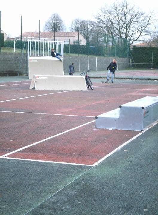 Inauguration du skatepark à Tiffauges (85)