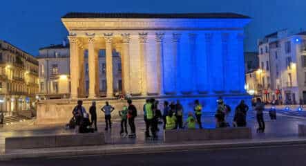 Randonnée roller de Nîmes