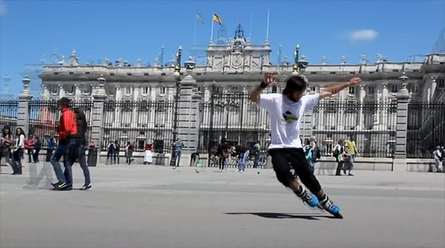 Team roller freeride InGravity shop (Espagne)