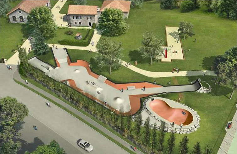 Livraison du skatepark de Fontaine (38)