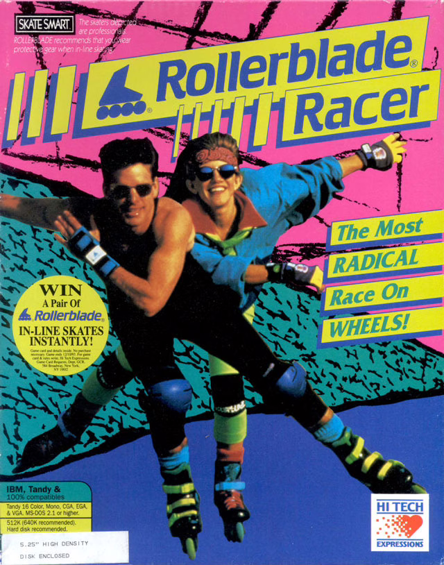 Rollerblade Racer : jeu vidéo roller des années 1990