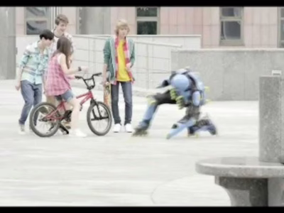 Une publicité Chupa Chups avec Buggy Rollin
