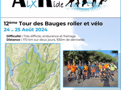 12ème tour des Bauges roller (73)