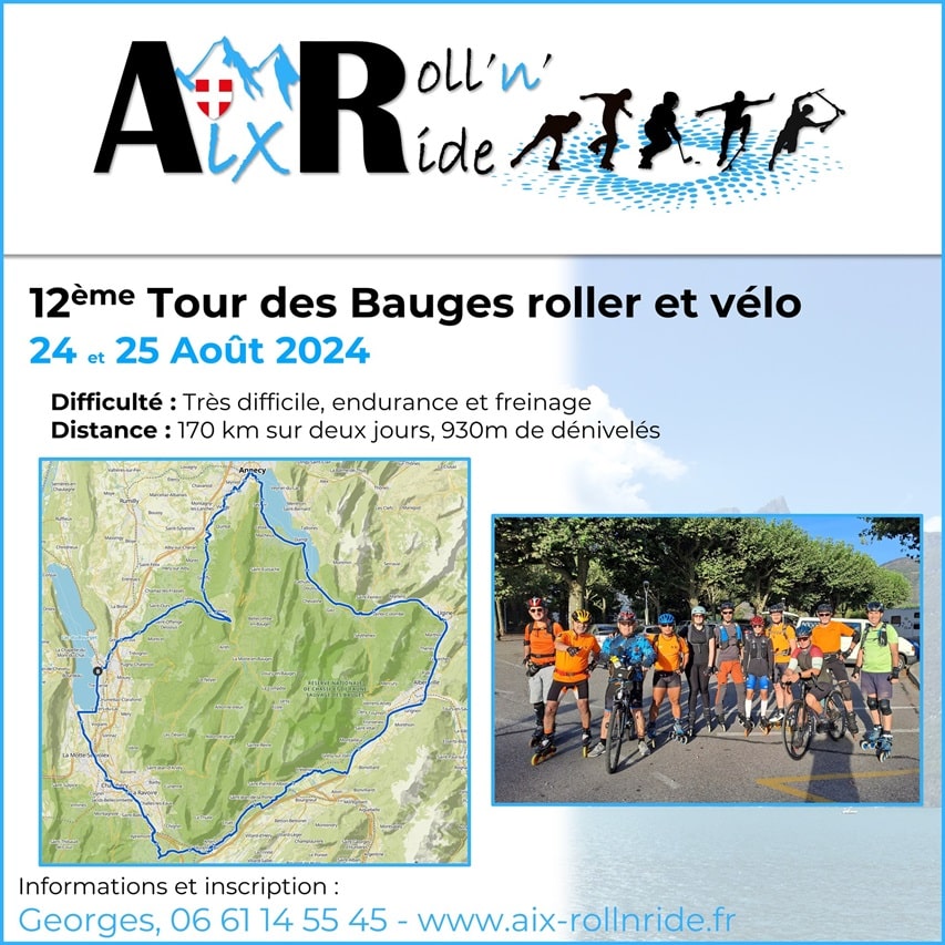 12ème tour des Bauges roller (73)
