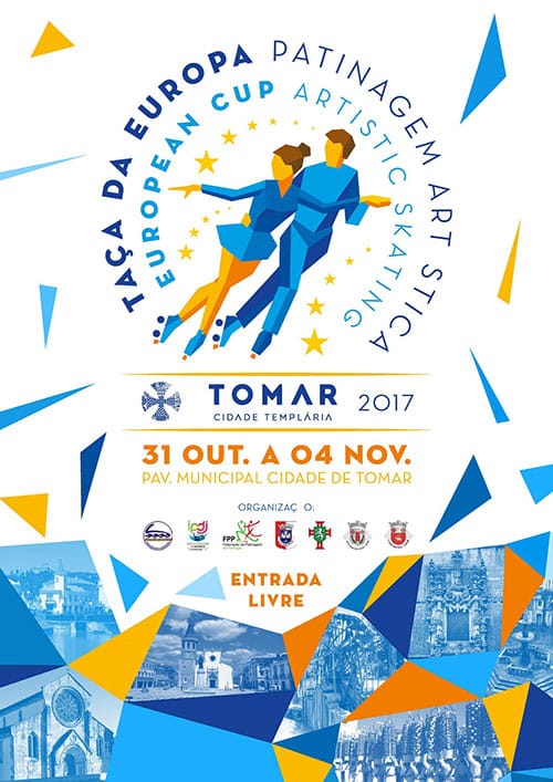 Coupe d&rsquo;Europe de patinage artistique 2017 à Tomar (Portugal)