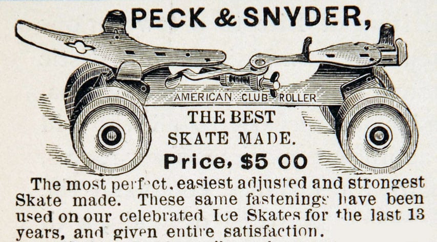Patin traditionnel réglable de Peck & Snyder