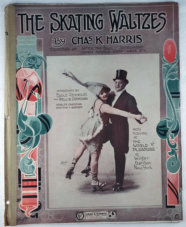 Earle Reynolds et Nellie Donegan - the Skating Waltzes
