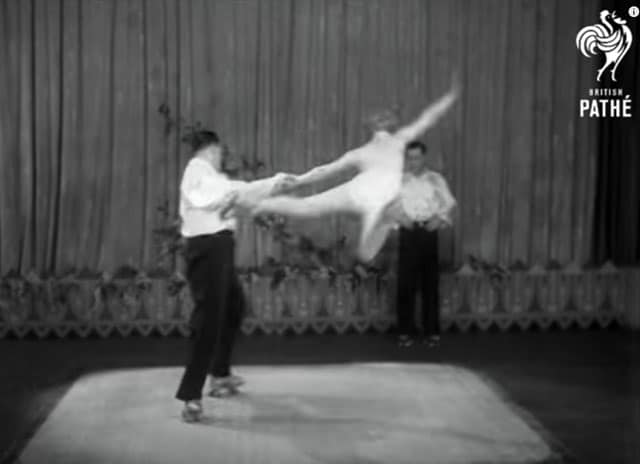 Finks and Ayres en 1931, les fameux patineurs du Café de Paris