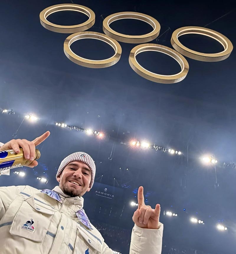 Giovanni Trébouta en quête du rêve olympique - la cérémonie d'ouverture de Milan Cortina 2026
