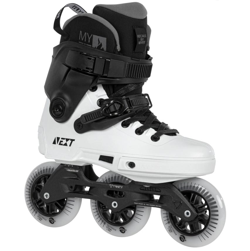 Powerslide Next 100 Black White 2022