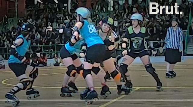 En immersion avec les joueuses de l&rsquo;équipe de roller derby de La Boucherie de Paris