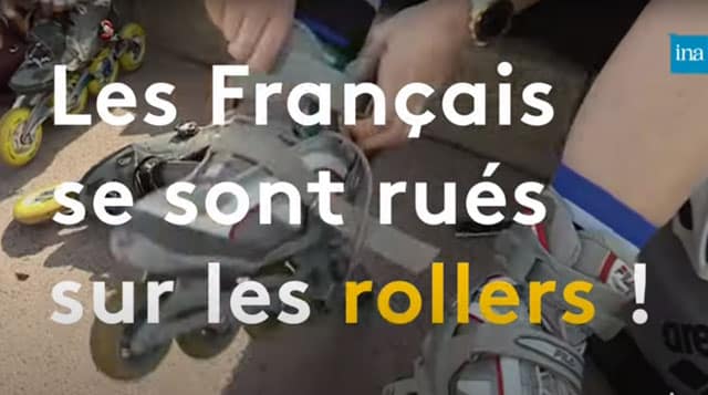 Reportage INA sur le retour du roller