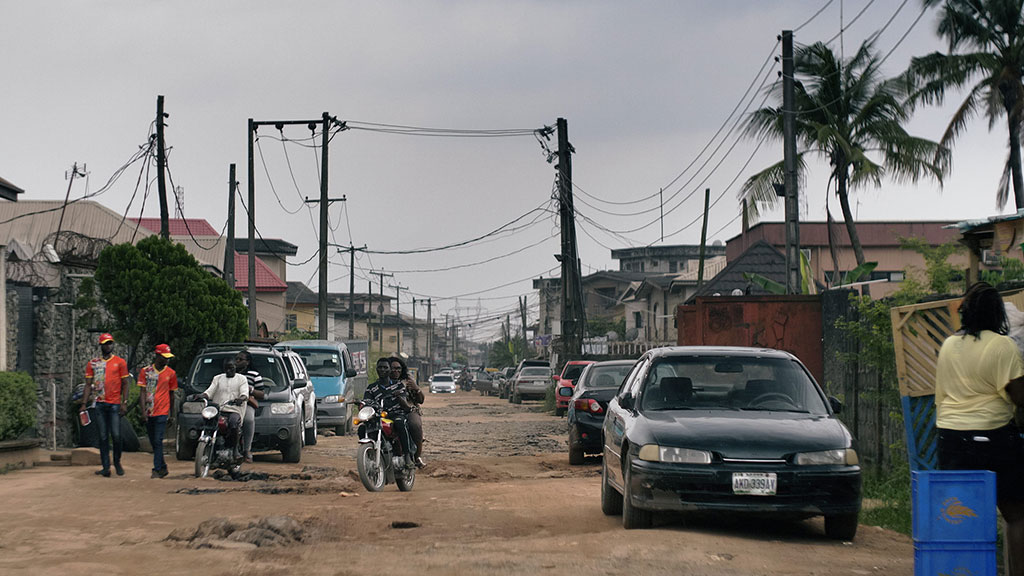 Les rues de Lagos au Nigéria