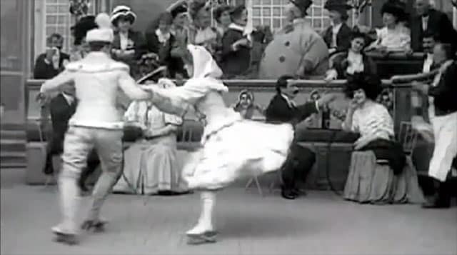 Les infortunes des patineurs de Georges Méliès en 1908