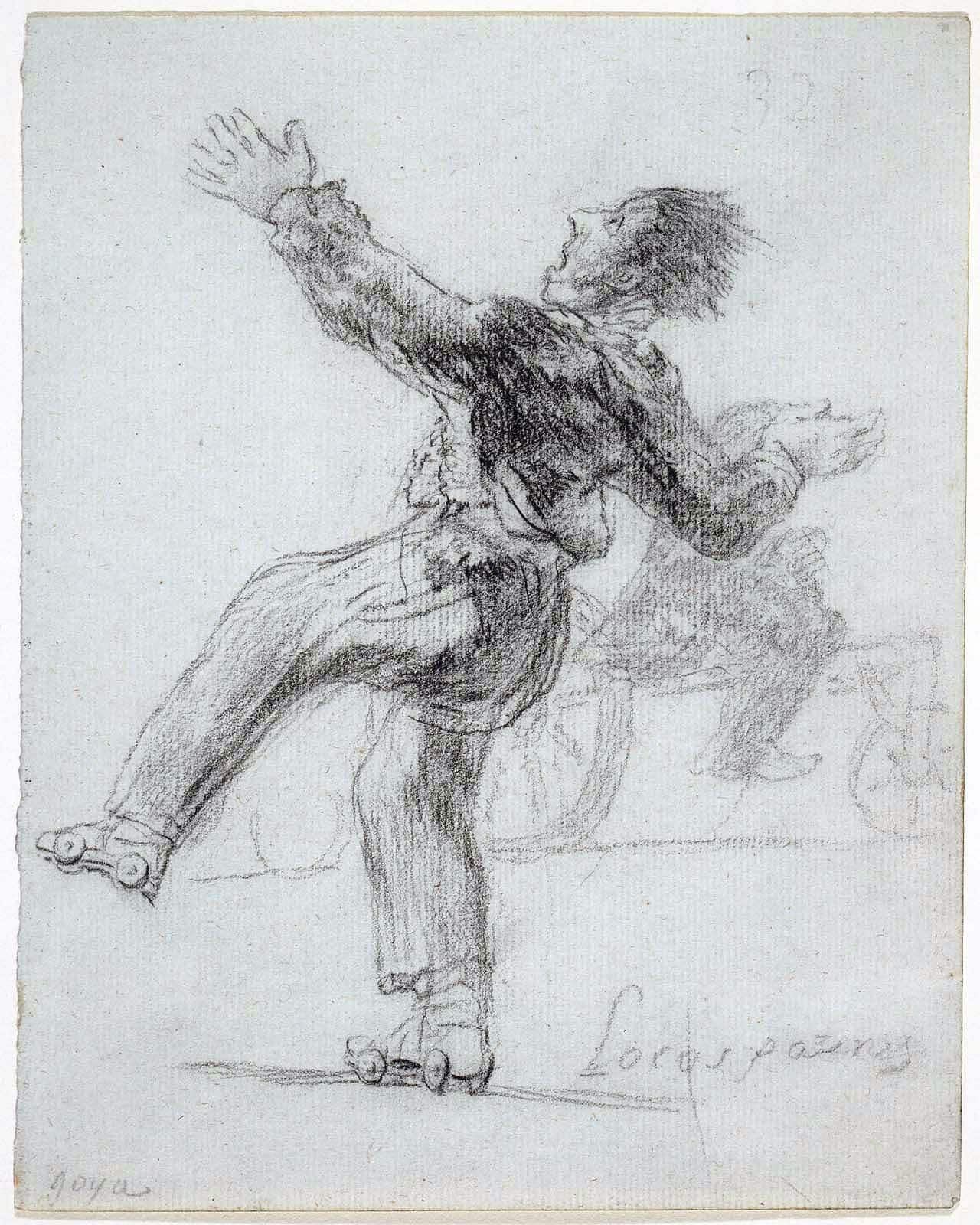 Les Locos Patines de Goya entre 1824 et 1828