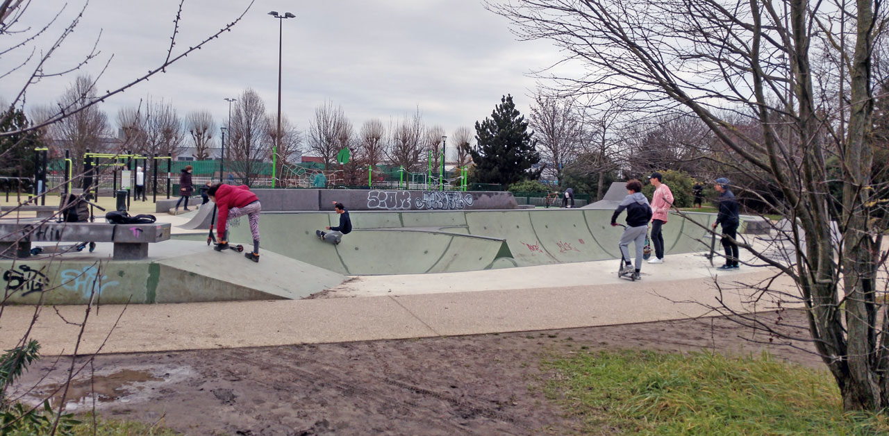 Skatepark de Gennevilliers (92)