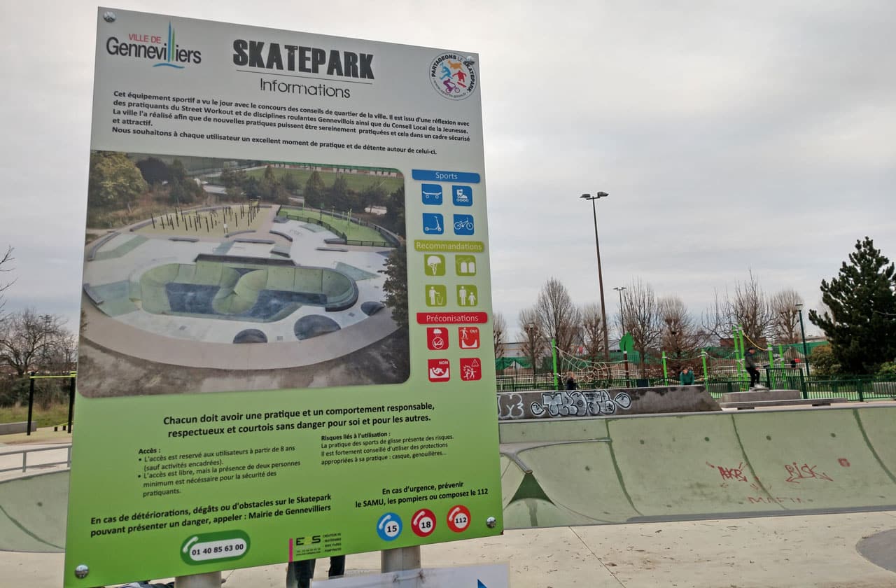 Skatepark de Gennevilliers (92)