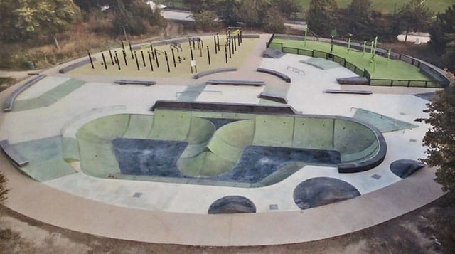 Spot : le skatepark de Gennevilliers (92)