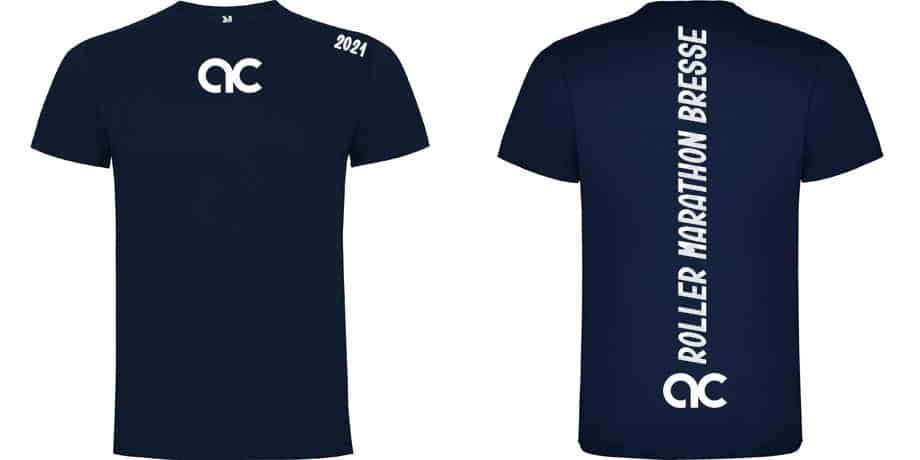 T-shirt AC Marathon roller Bresse 2021