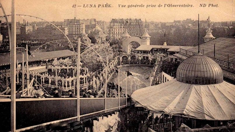 Vue de Luna Park depuis l'Observatoire Vue de Luna Park depuis l'Observatoire
