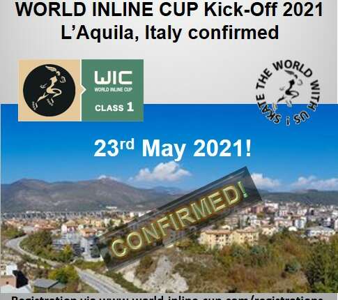 La World Inline Cup 2021 débutera à l’Aquila (Italie)